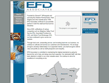 Tablet Screenshot of efdassociates.com